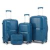 ⁦סט 4 מזוודות 20/24/28 +תיק איפור 14"⁩ – תמונה ⁦3⁩