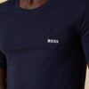 ⁦HUGO BOSS טישרט בייסיק שרוול קצר במגוון צבעים⁩ – תמונה ⁦3⁩